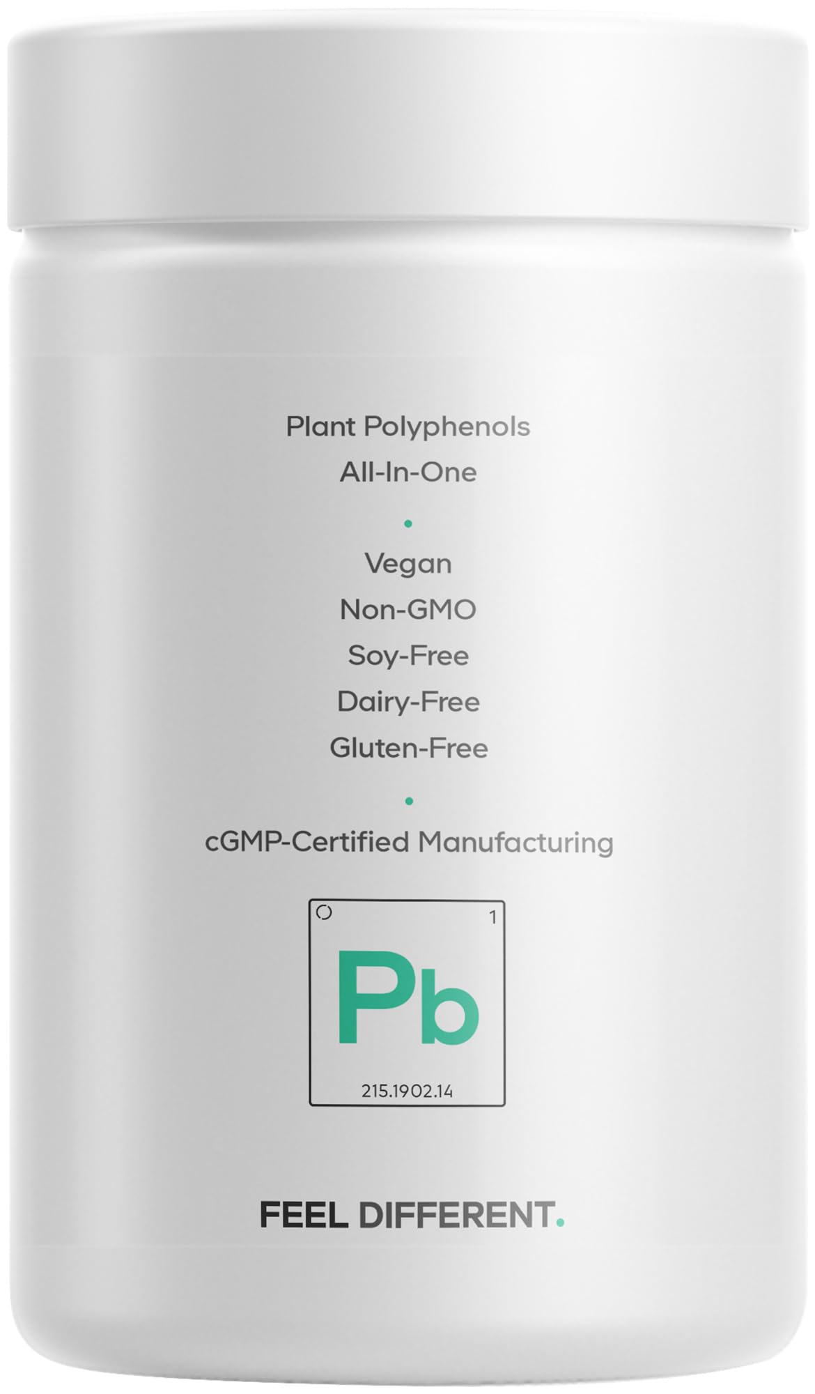 Codeage Polyphenols ingredient panel highlighting 15 berry and botanical extracts