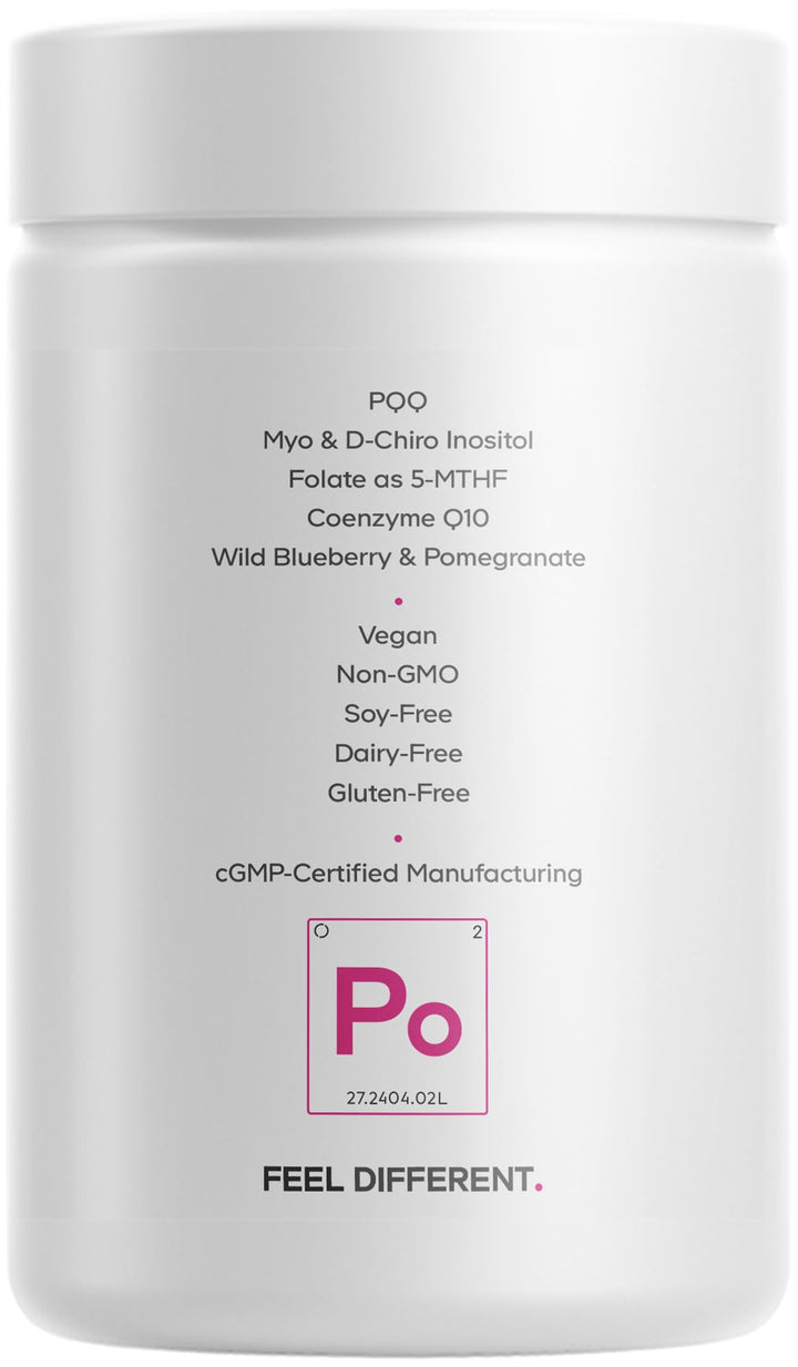 Pomegranate extract featured in Codeage PQQ Ovarian Harmony+ formula