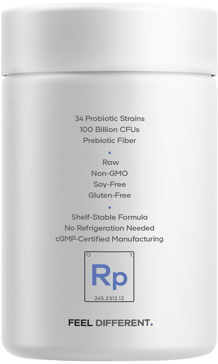 Codeage Raw Probiotic+ 30 capsules pack for daily use
