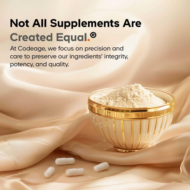 Codeage Raw Probiotic+ raw whole‑food probiotics capsule for gut health