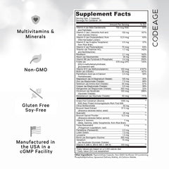 Codeage Recovery Elite Max bottle side view highlighting capsule size for easy swallowing