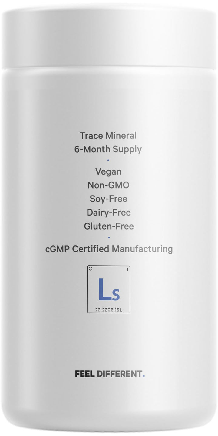 Codeage Selenium 200 mcg capsules pouring into hand.