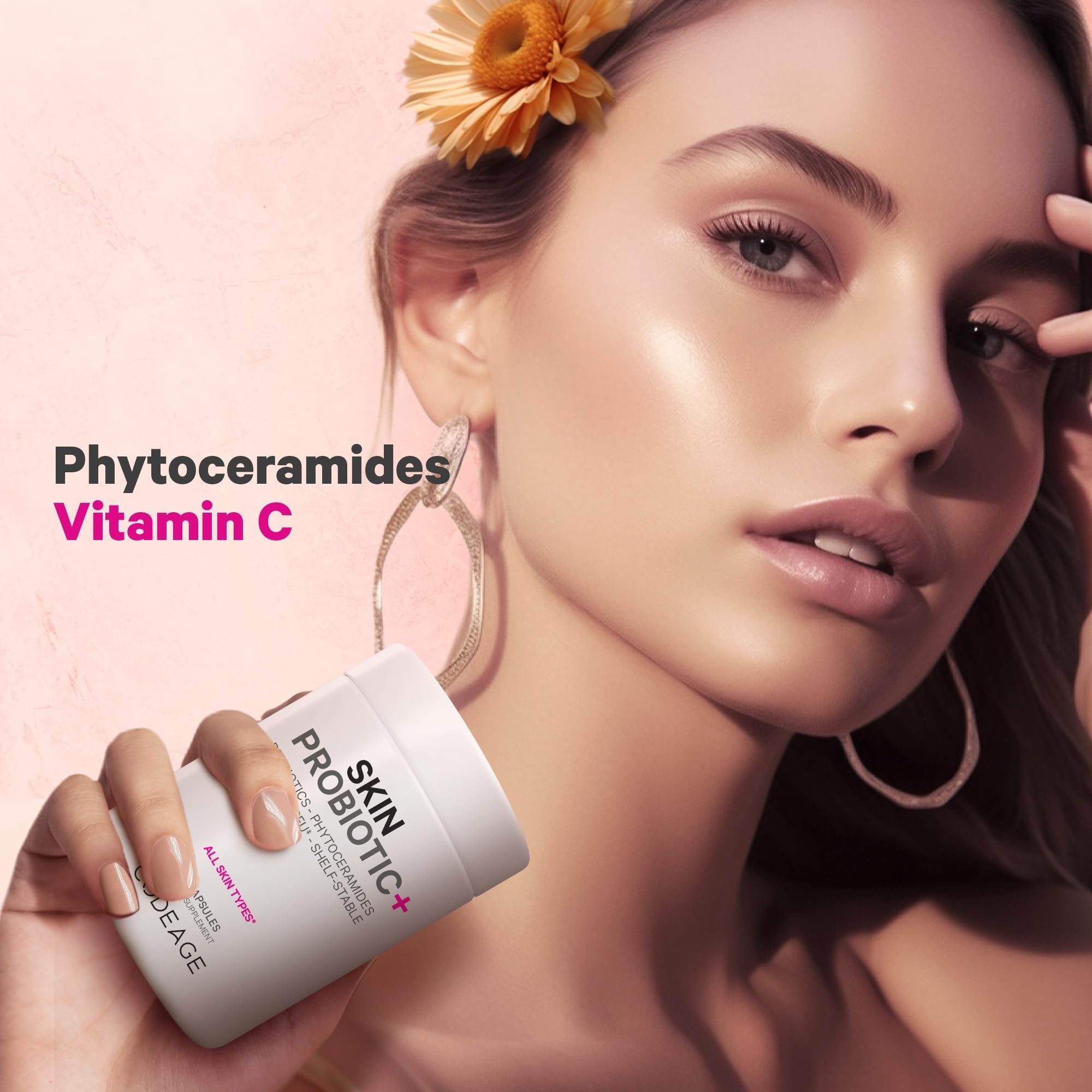 Phytoceramides focus highlighting skin barrier support.