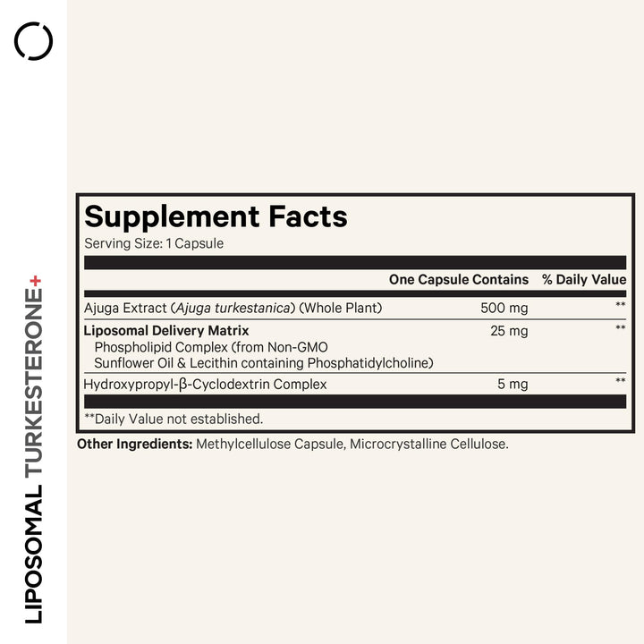 Codeage Turkesterone capsules resting in bottle, a convenient daily option for workouts.