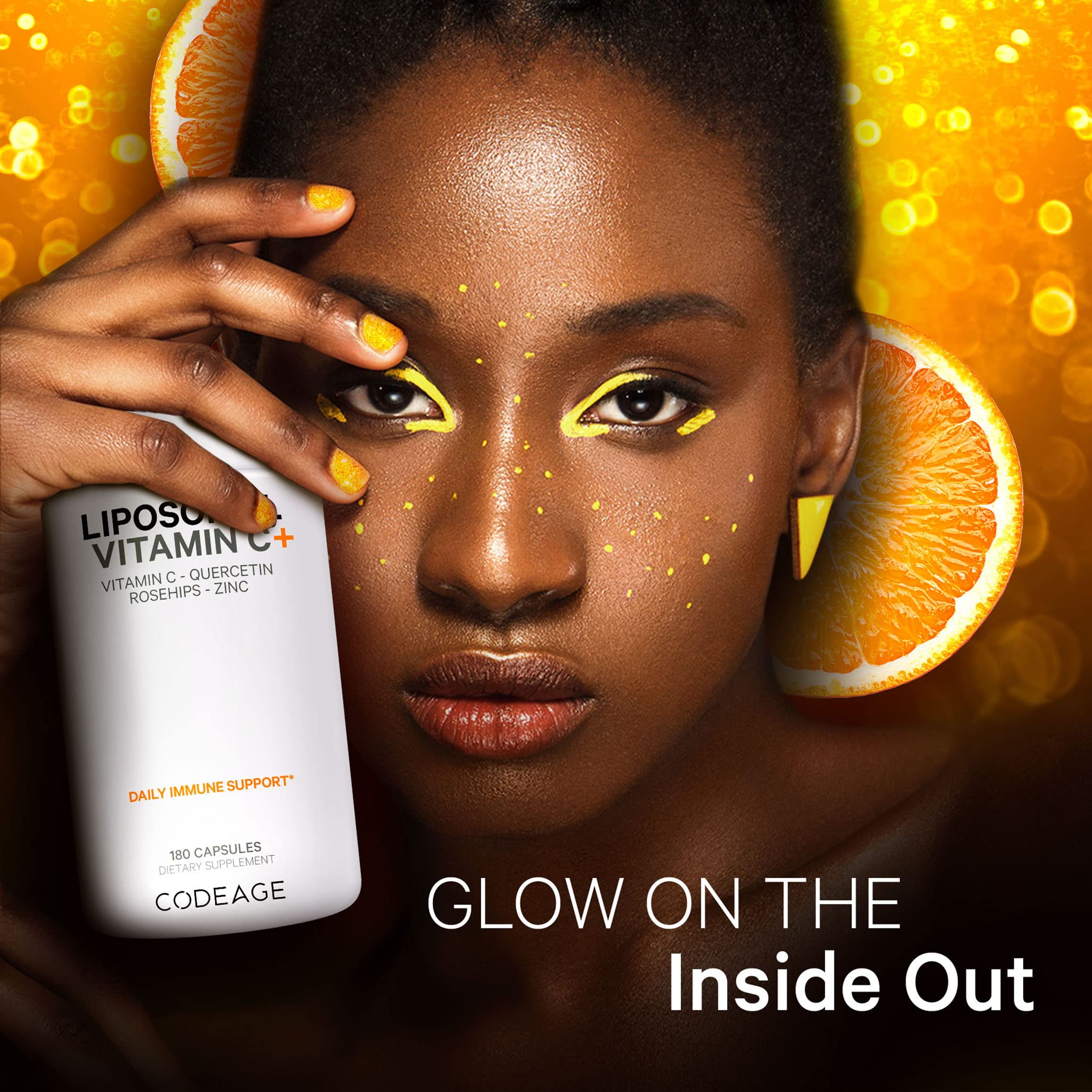 Codeage vegan non-GMO label on packaging for clean plant-based manufacturing