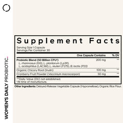 Codeage probiotic strains illustration highlighting diverse L. rhamnosus, L. plantarum and more