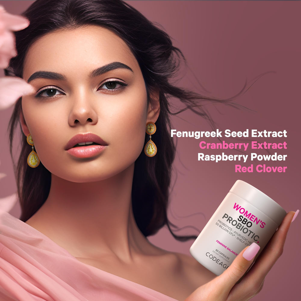 Made in USA badge on Codeage probiotic packaging