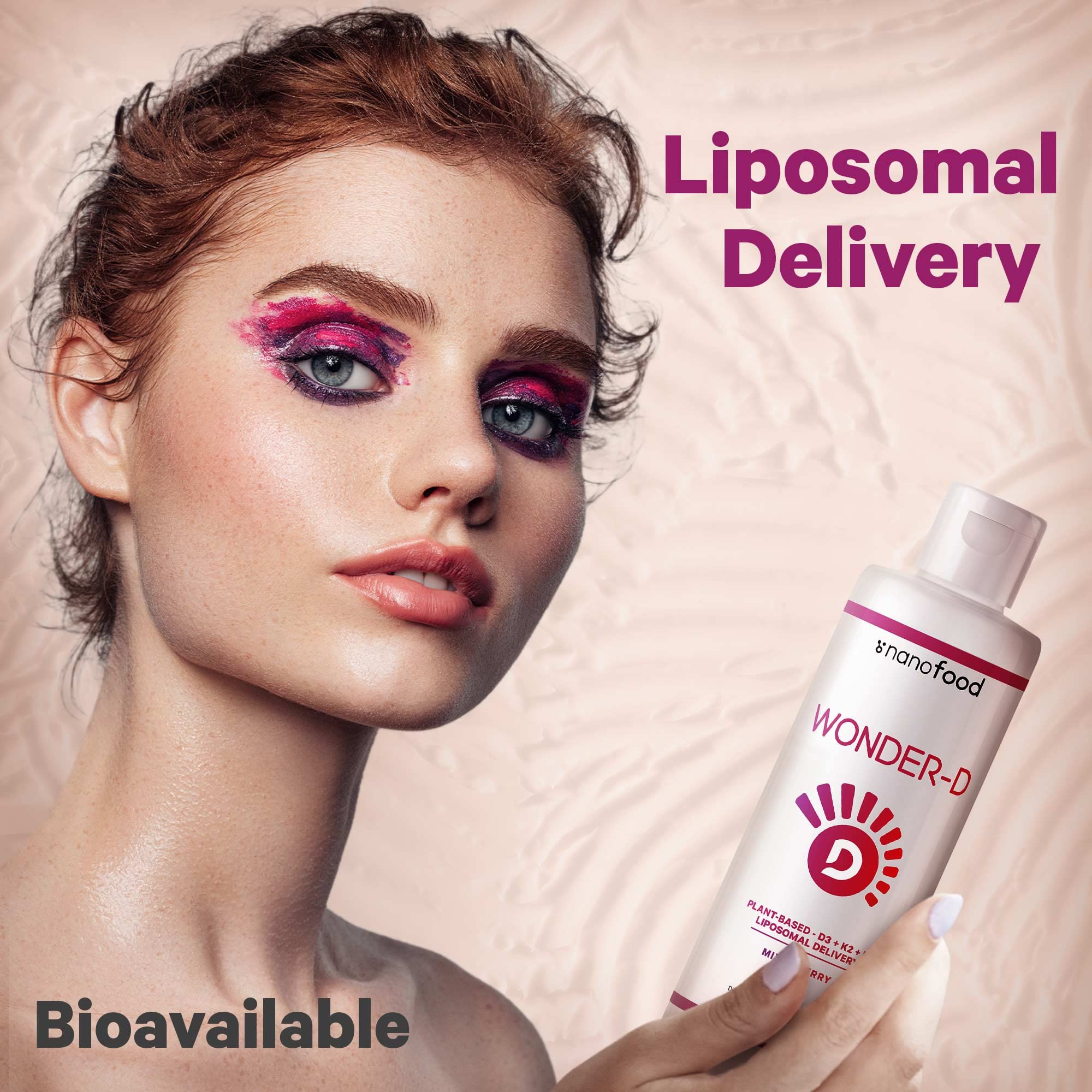 Codeage Wonder-D vegan formula with sunflower-derived phospholipids.