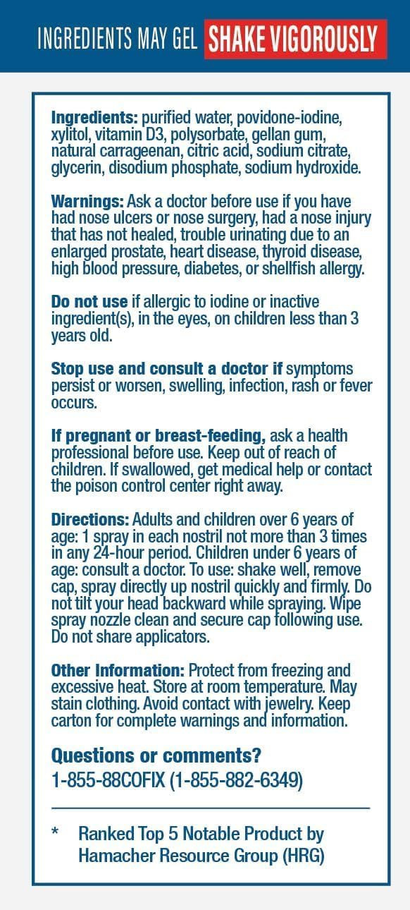 CofixRx 3-pack packaging highlighted for consistent protection during the day.