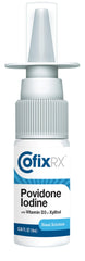 CofixRx nasal spray action demonstrates simple, fast application for quick freshness.