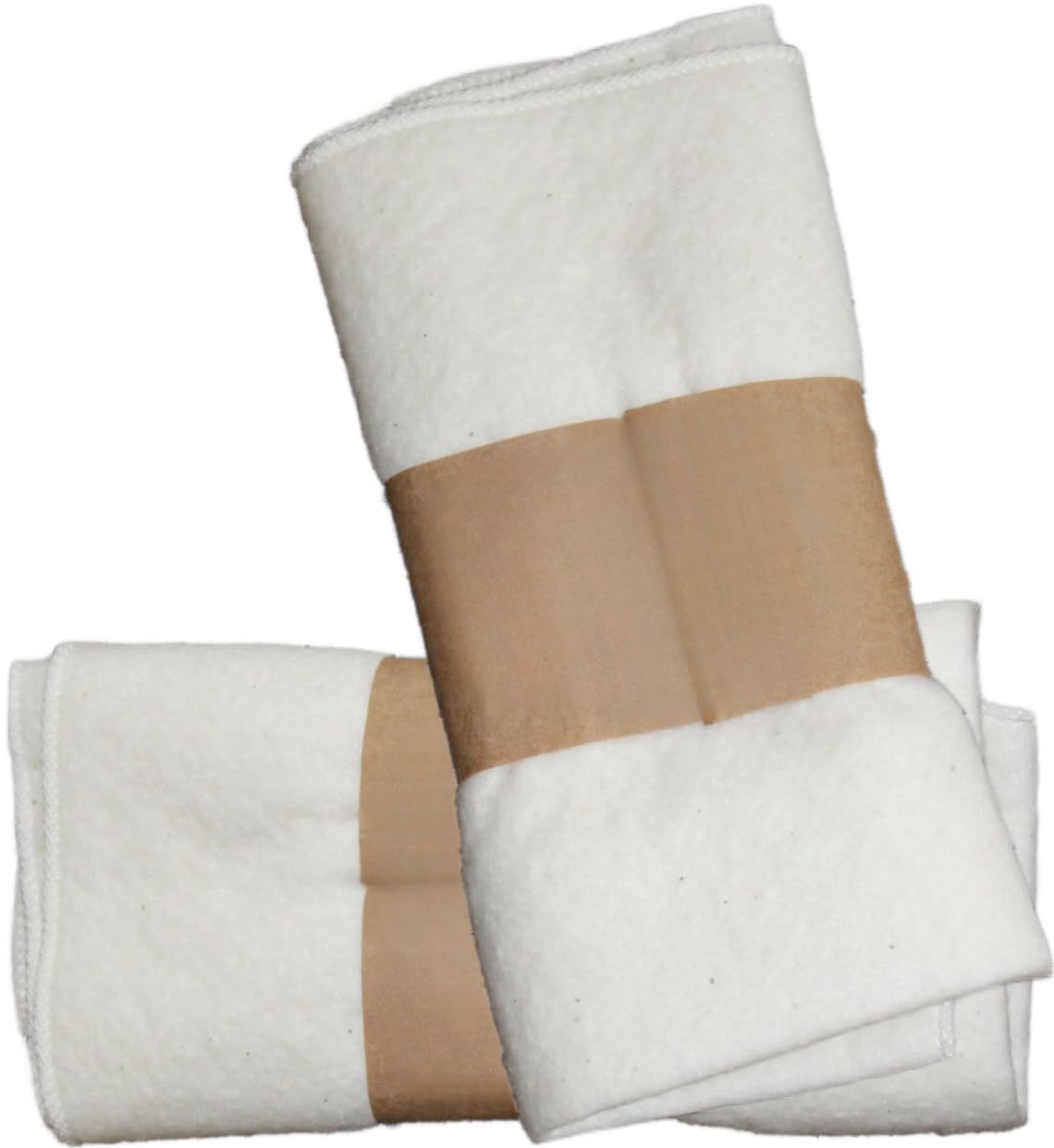 Cogetoro cotton flannel pack wrap closeup highlights soft organic fabric for comfortable castor oil packs.