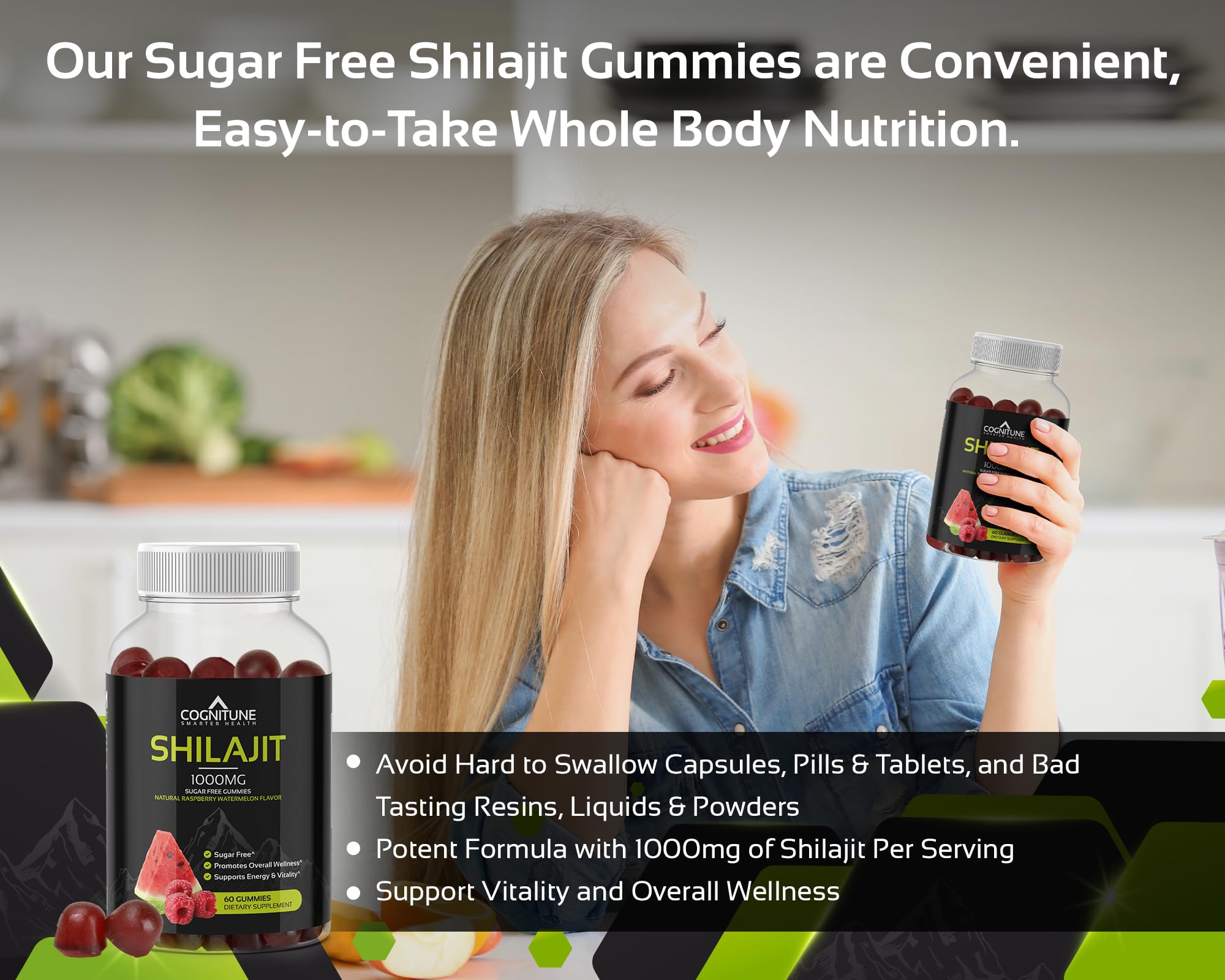 Raspberry watermelon flavor close-up signals tasty chewable wellness