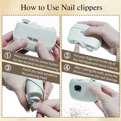 Colefoy USB-C rechargeable nail clippers charging port visible
