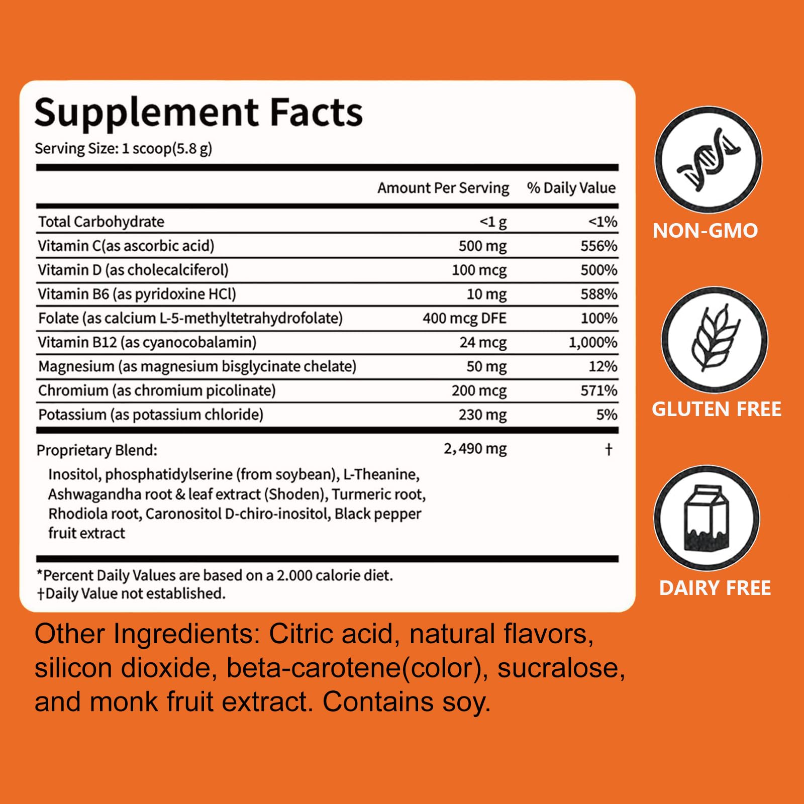 COLEPSW Cortisol Drink Powder packaged for travel and busy days