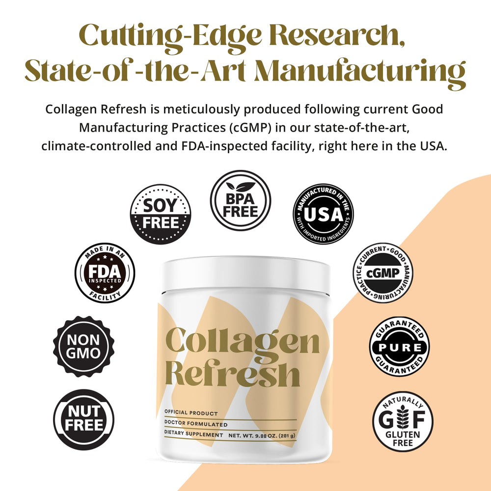 Collagen Refresh skin-hair-nails-boost suggesting visible beauty benefits over time.