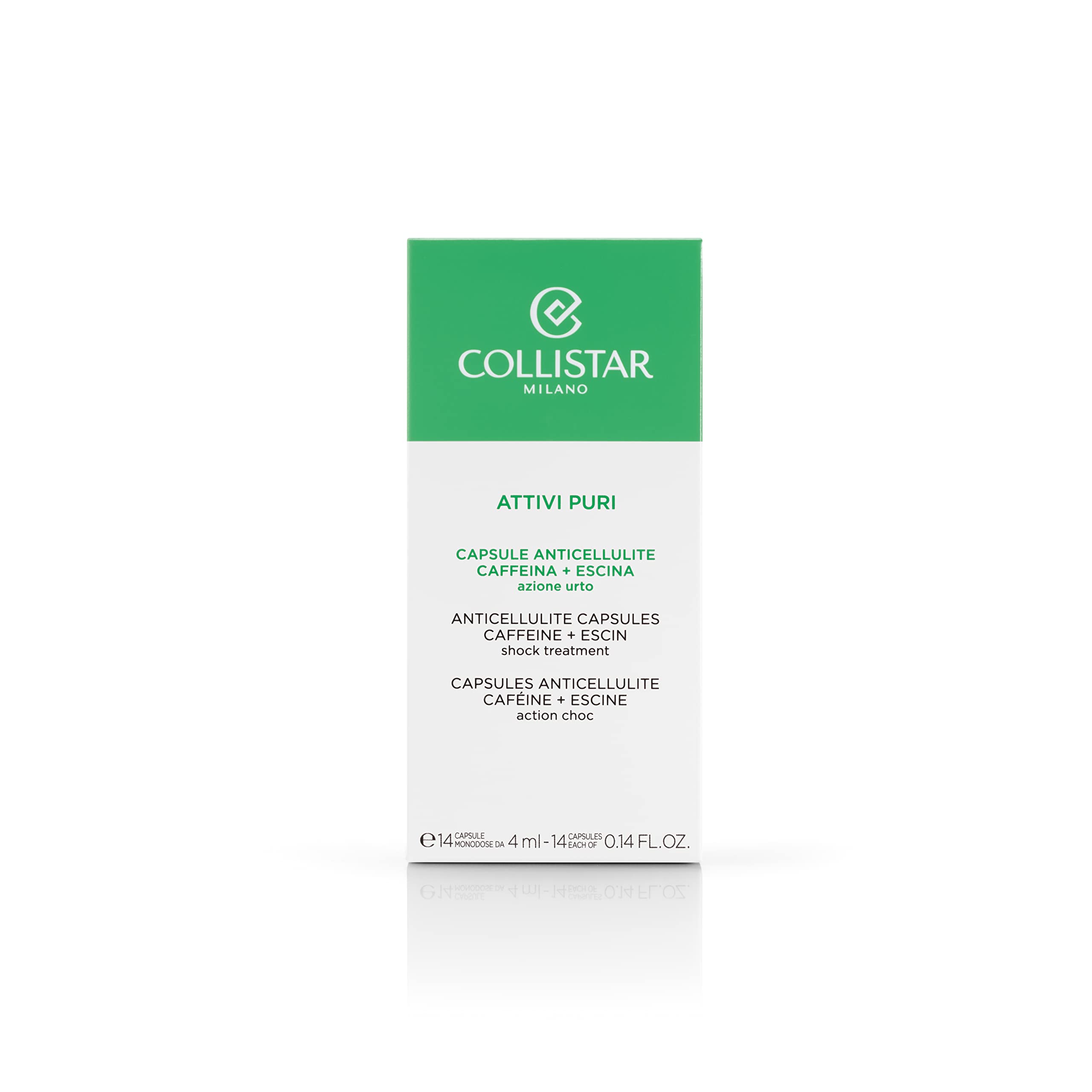 Collistar Pure Actives box and capsule tray emphasizing mono-dose format.