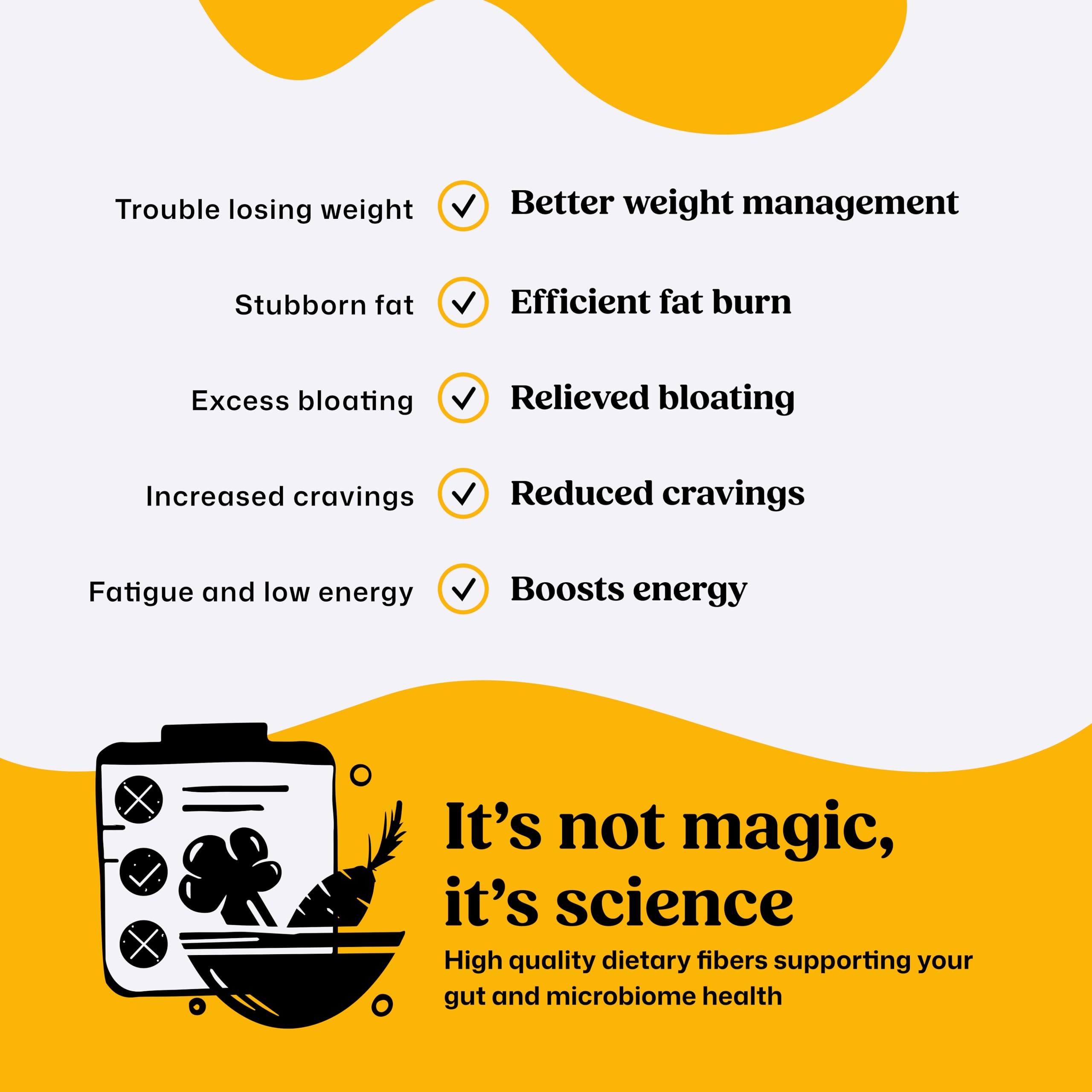 ColonBroom glass highlighting prepared drink and gut health benefits.