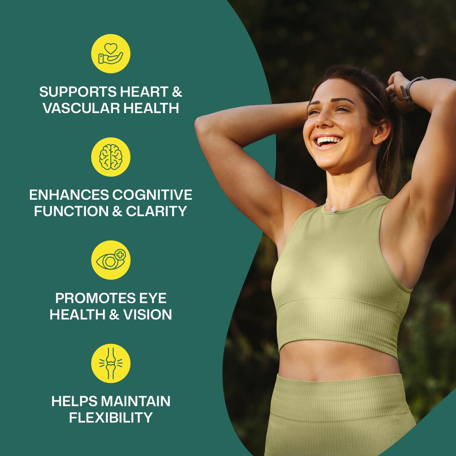 ColonBroom Omega-3 lemon-flavored softgels ready to take with meals.