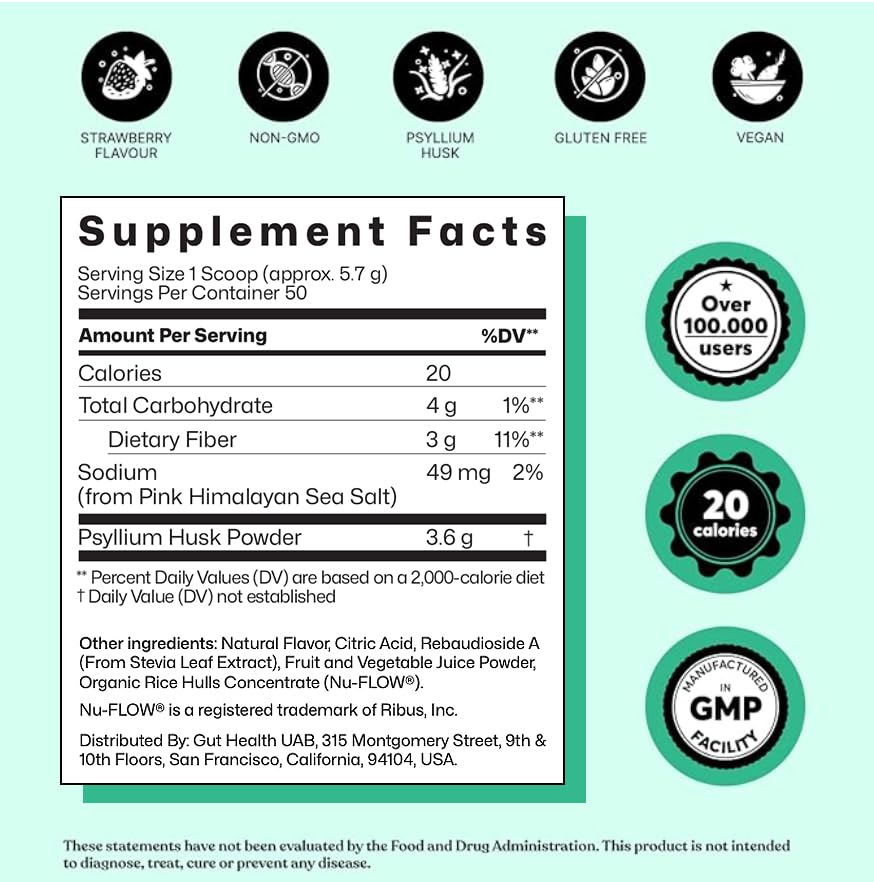 ColonBroom vegan gluten free non-gmo icons on packaging.