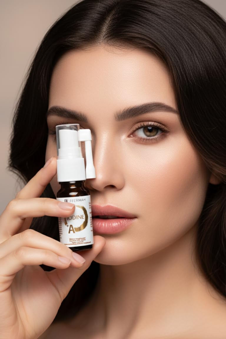 Colorlife ingredients panel highlights iodine and vitamin A blend.