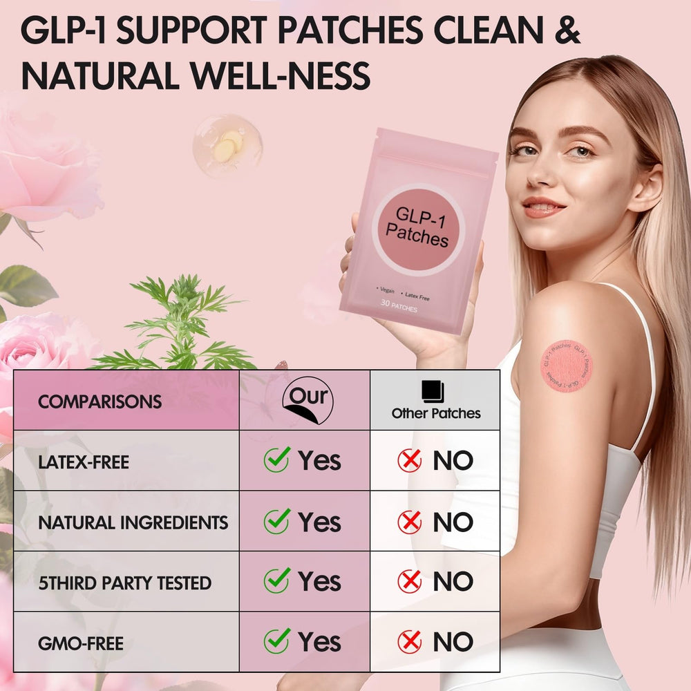 COLOROCK GLP-1 Patches day and night use for flexible wellness routines.