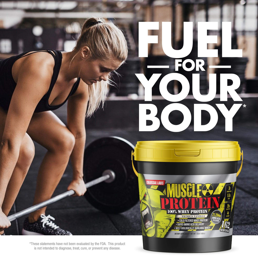 COLOSSAL LABS Amino acids panel highlights essential building blocks.