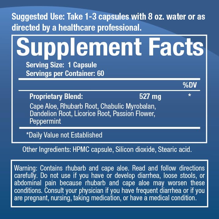 GastroDefense bottle ready for nightly use to support occasional constipation relief.