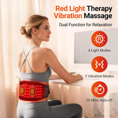Comfytemp inner-side massage points align with lumbar muscles