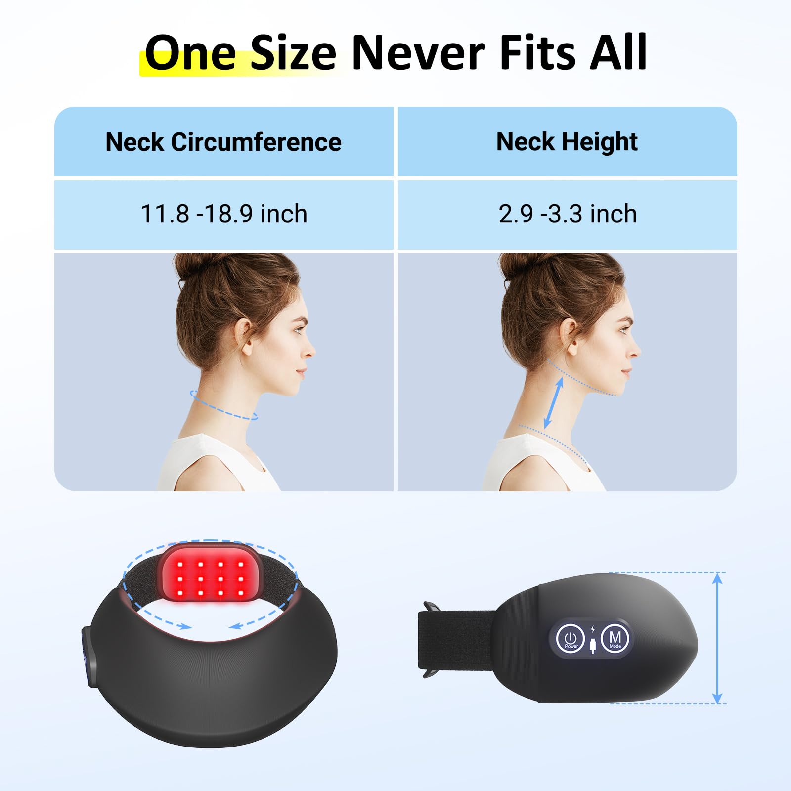 Comfytemp neck brace is suitable for office, reading, and study.