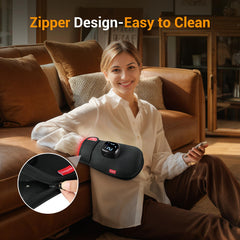 Comfytemp infrared light close-up emphasizes deep tissue reach.