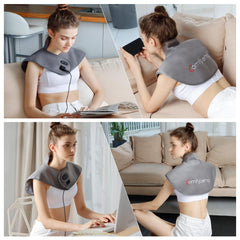 Comfytemp red light wrap front view reveals dense LED array for surface warmth.