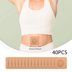COMNICO self-adhesive patch with easy attachment for convenient, no-wash use.