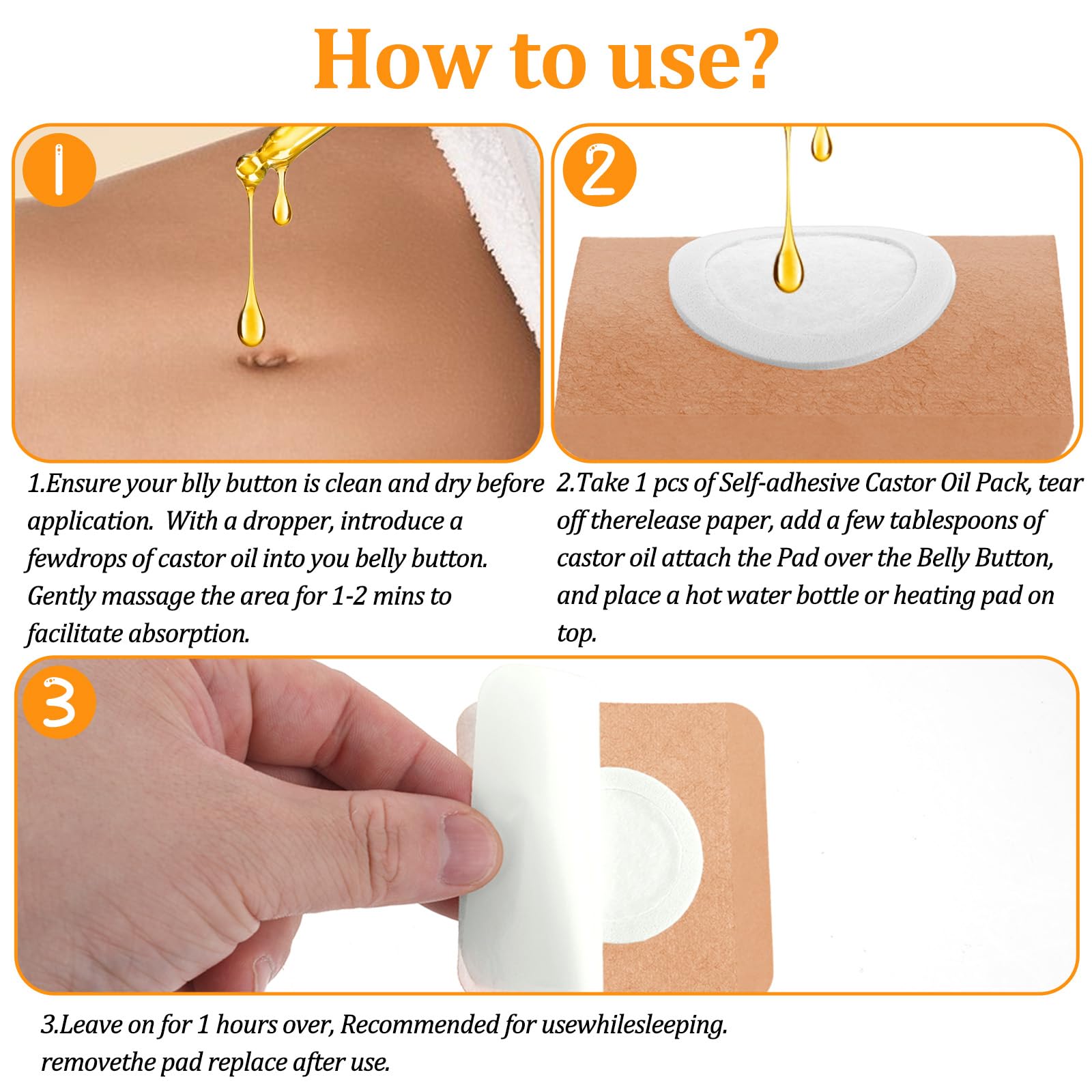 Flower pad attached during routine for easy, mess-free use.