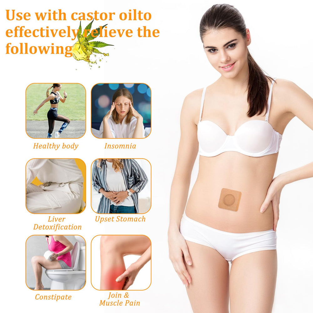 Compact round pad showing absorbent cotton core for convenient use.