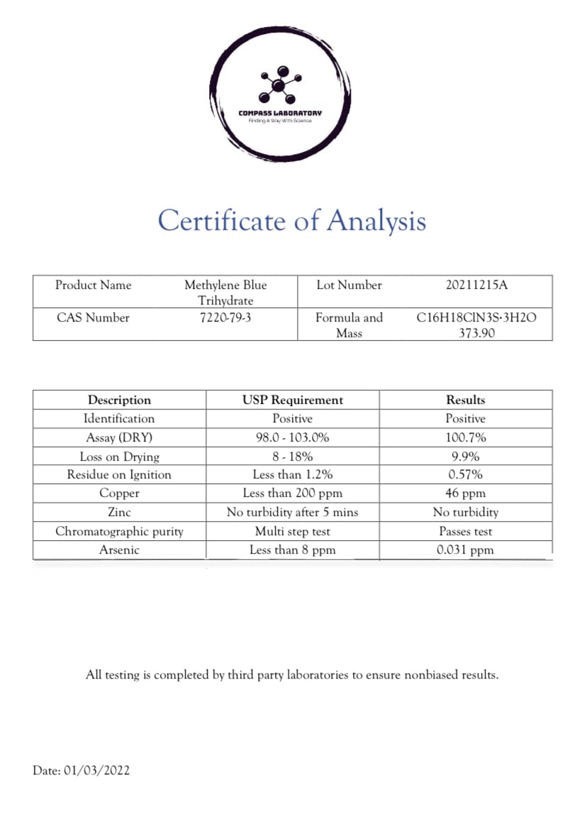 COMPASS LABORATORY no-formaldehyde bottle communicates pure formula and safety.