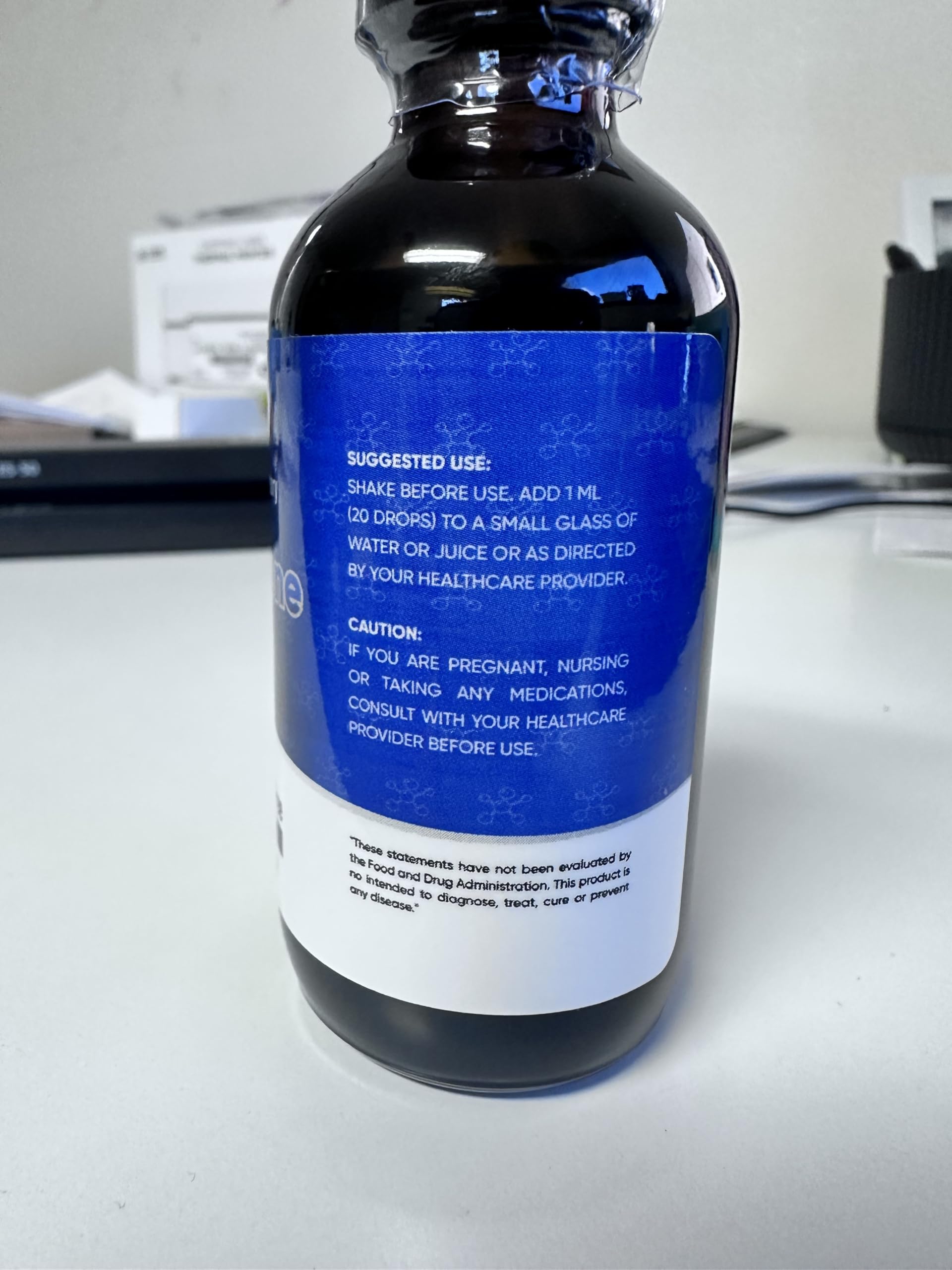 COMPASS LABORATORY third-party-tested bottle highlights independent quality verification.