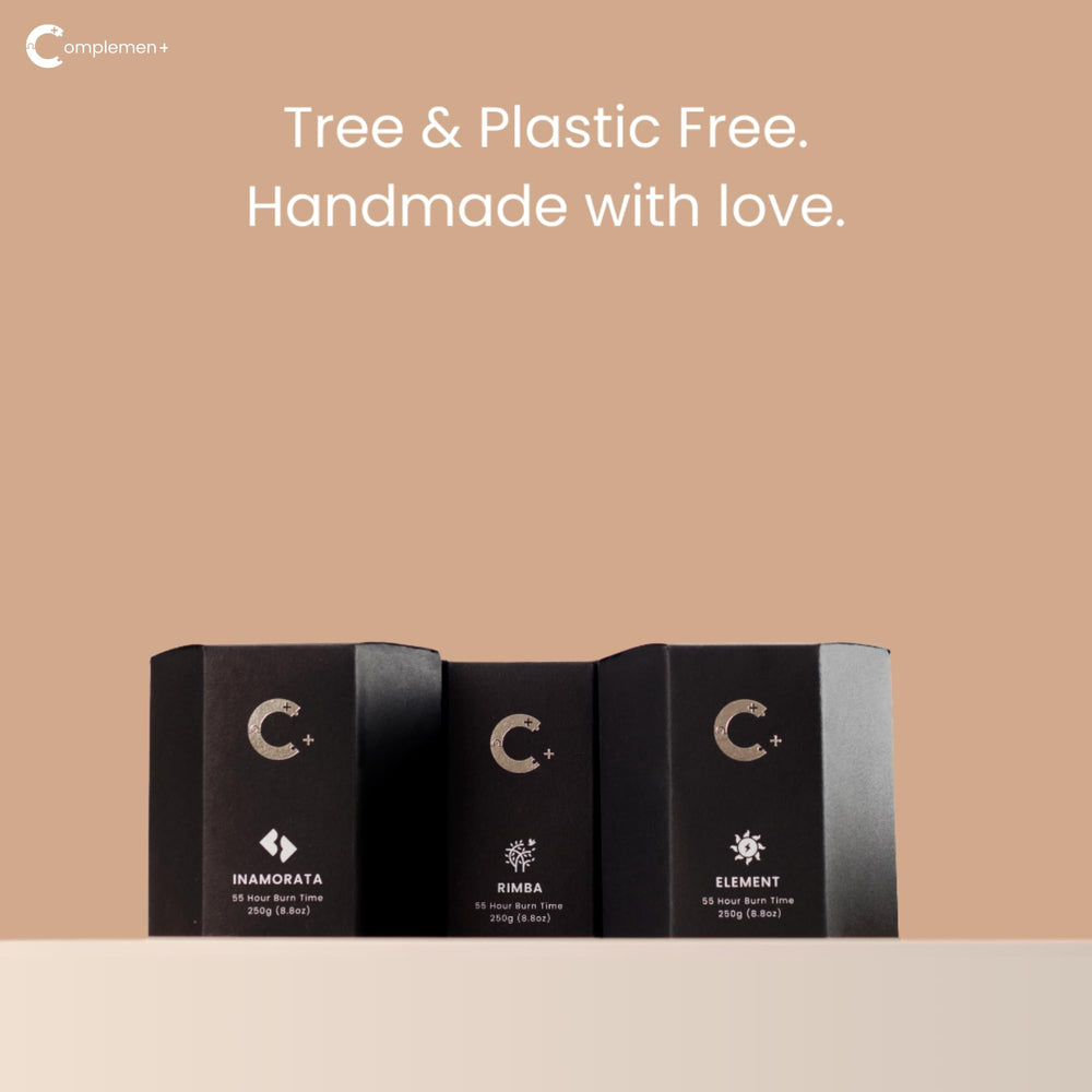 Complemen+ eco-packaging made from upcycled clothes for sustainable gifting