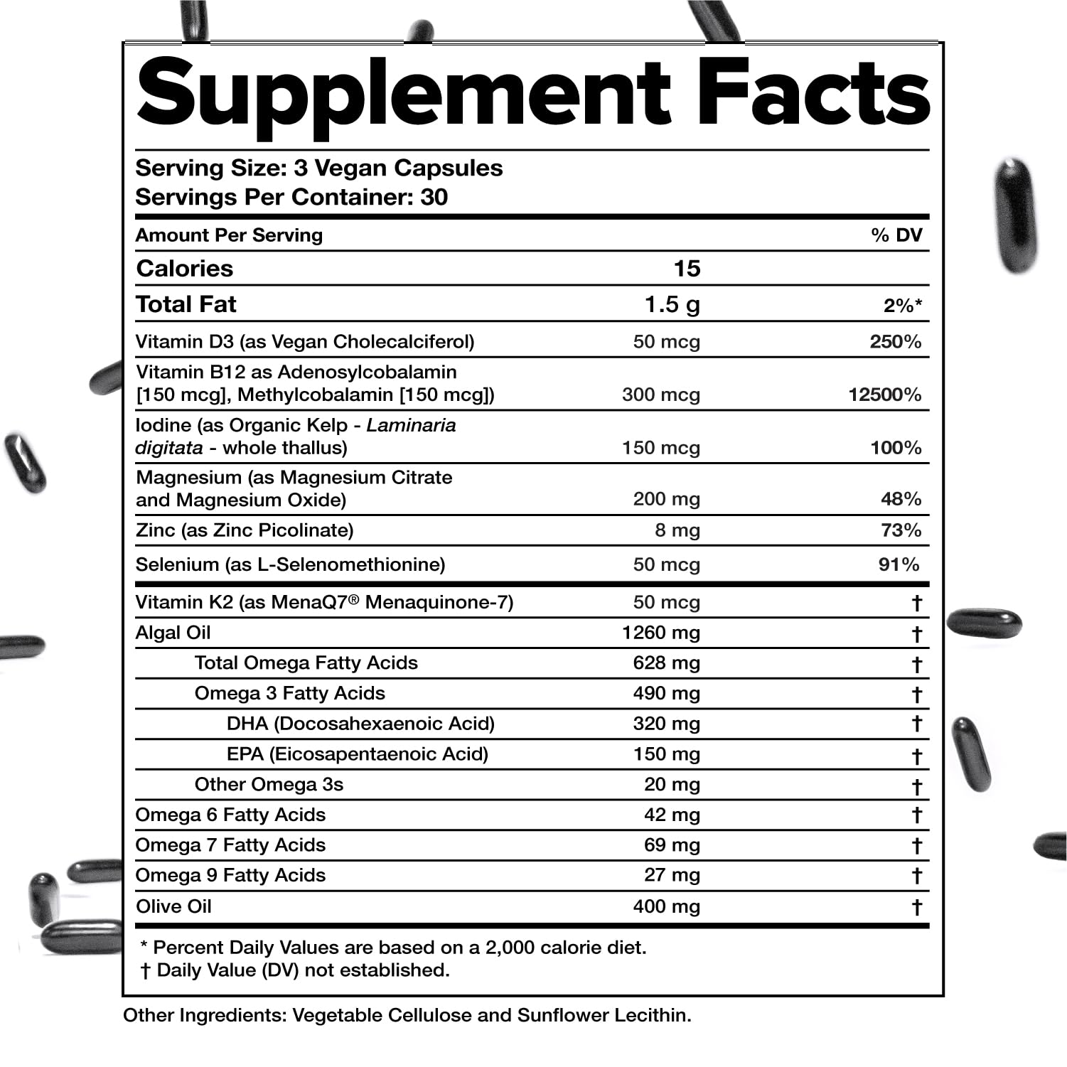 Complement Essential Vegan Multivitamin third-party purity testing badge