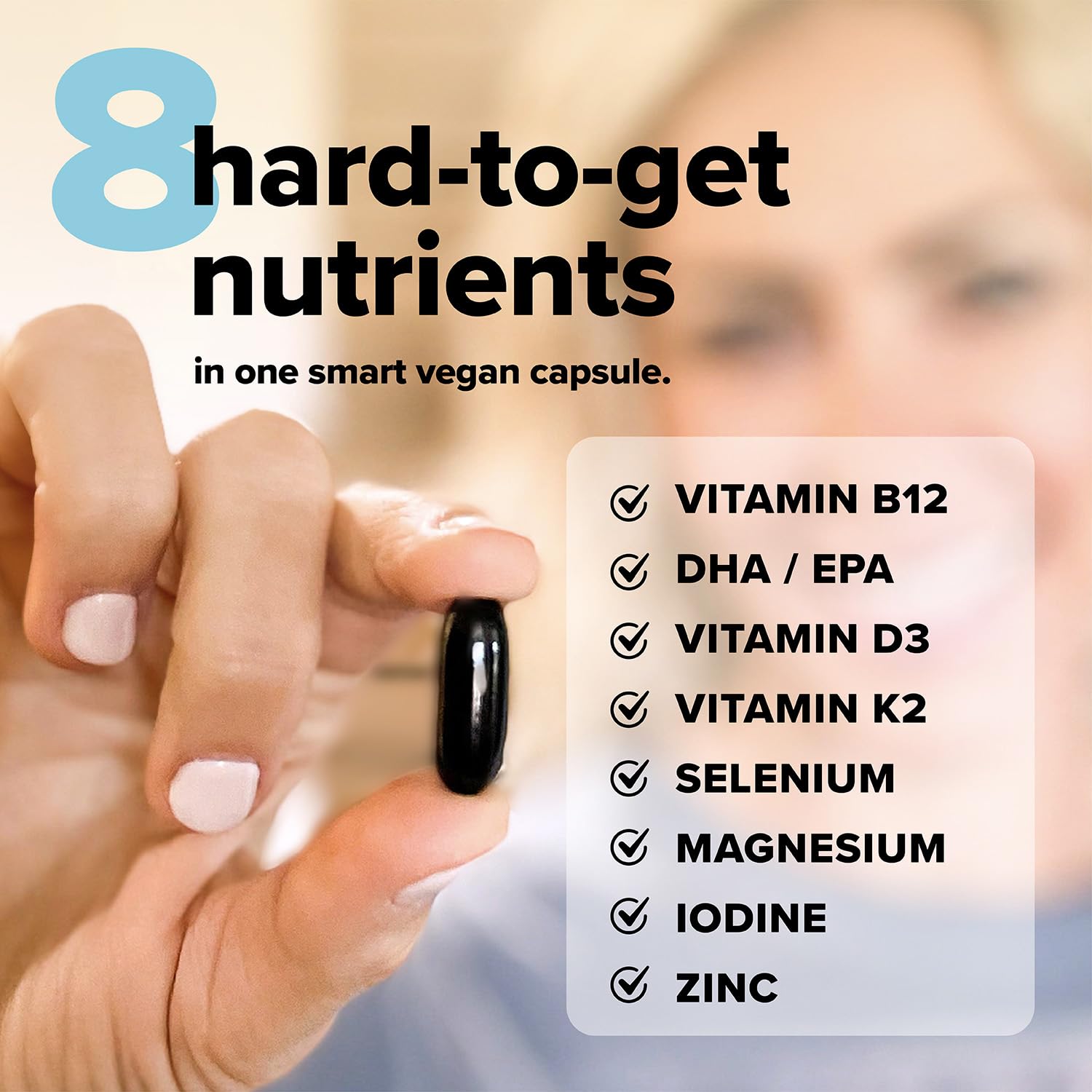 Complement Essential Vegan Multivitamin zinc and selenium for immune support