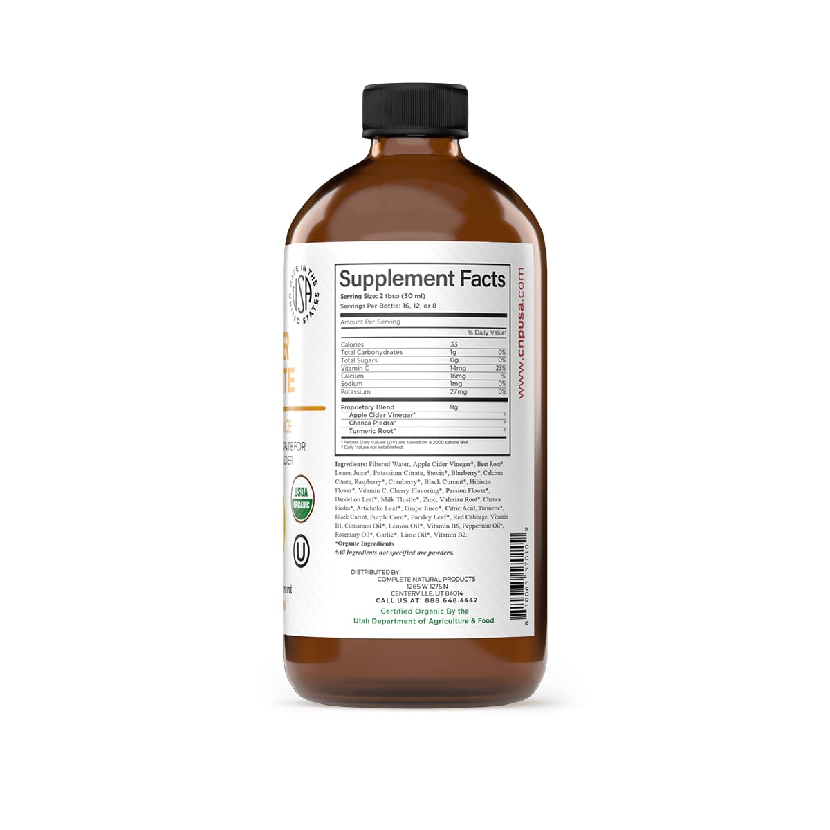 Complete Natural Gallbladder Complete dropper shows precise dosages for consistent intake