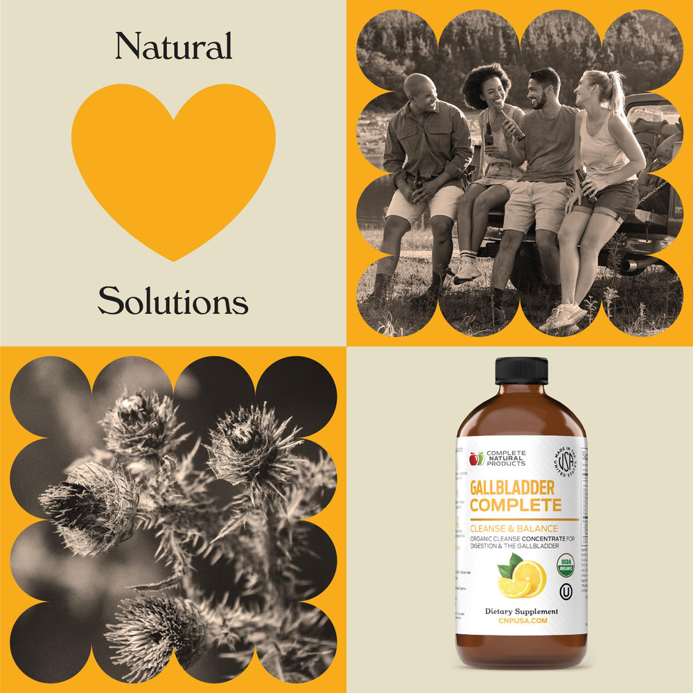 Complete Natural Gallbladder Complete liquid form highlights easy-to-consume daily wellness