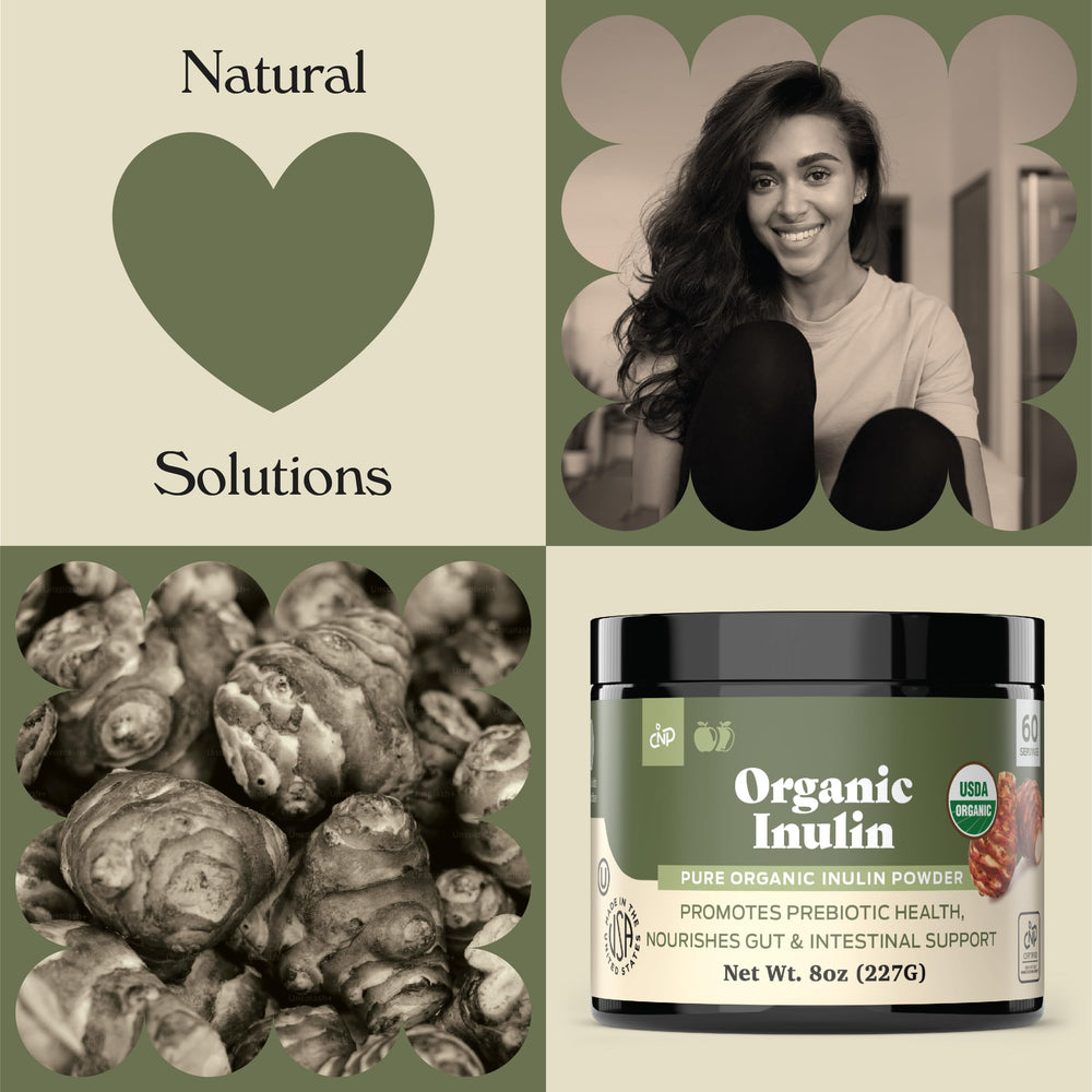 Inulin powder dissolving in water for easy blending and absorption