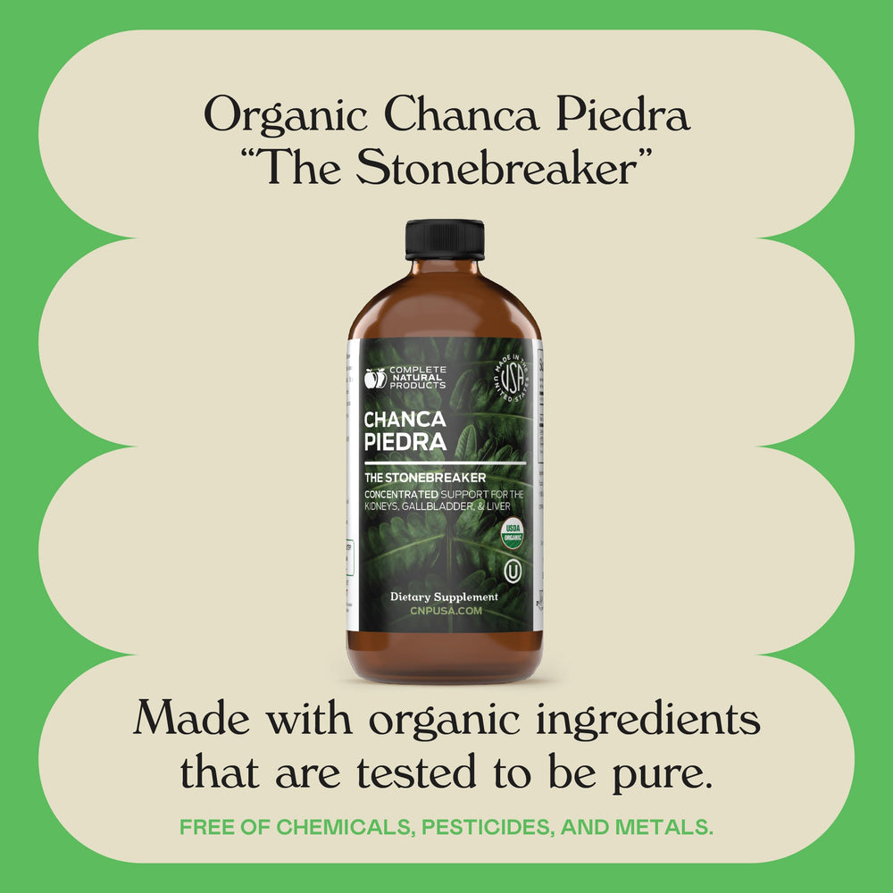 Complete Natural Phyllanthus Niruri bottle contents reflect a potent, lab-grade concentrate for versatility.