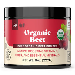 Complete Natural Products beet root powder jar for everyday smoothies.