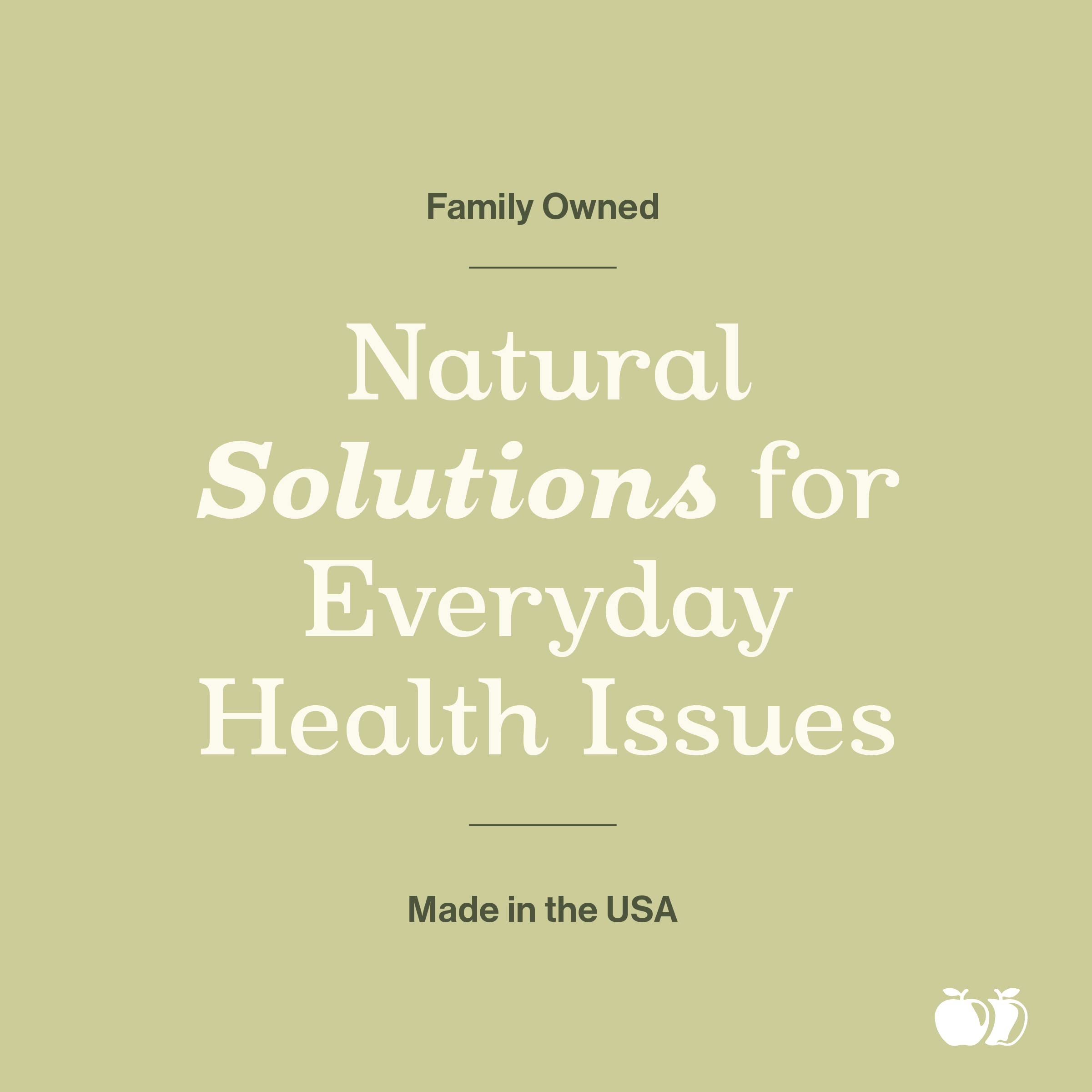 Complete Natural Products display on shelf, clean packaging and branding.