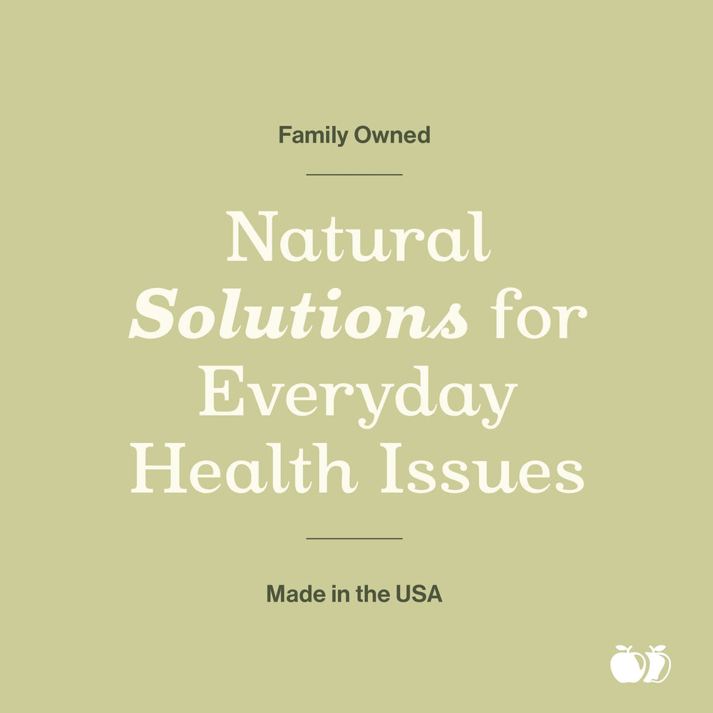 Complete Natural Products display on shelf, clean packaging and branding.