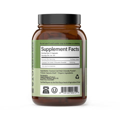 Complete Natural Products organic chlorella label emphasizes 500mg per capsule.