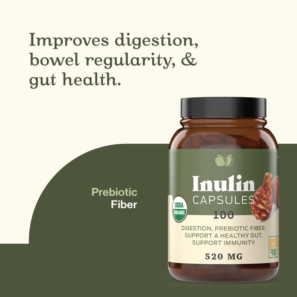 Complete Natural Products organic Jerusalem artichoke inulin, natural fiber source.