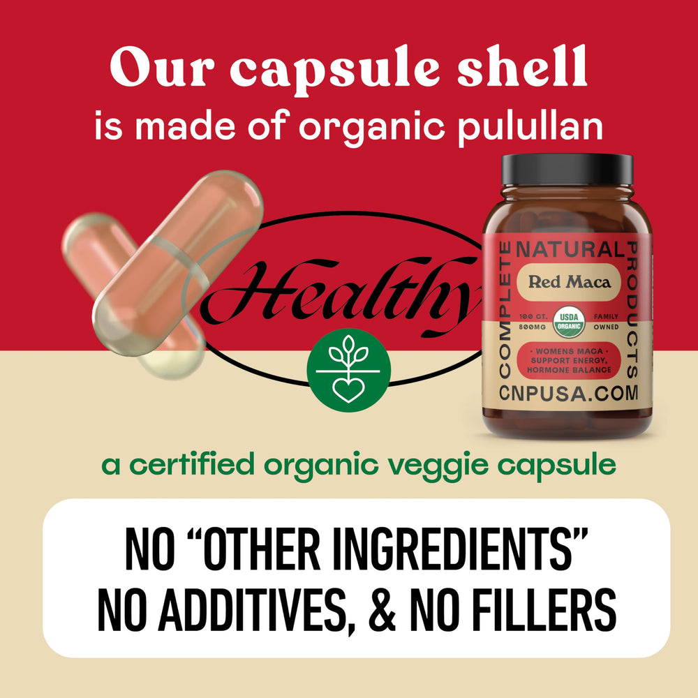 Complete Natural Products plantcaps capsules inside vegan pullulan shell