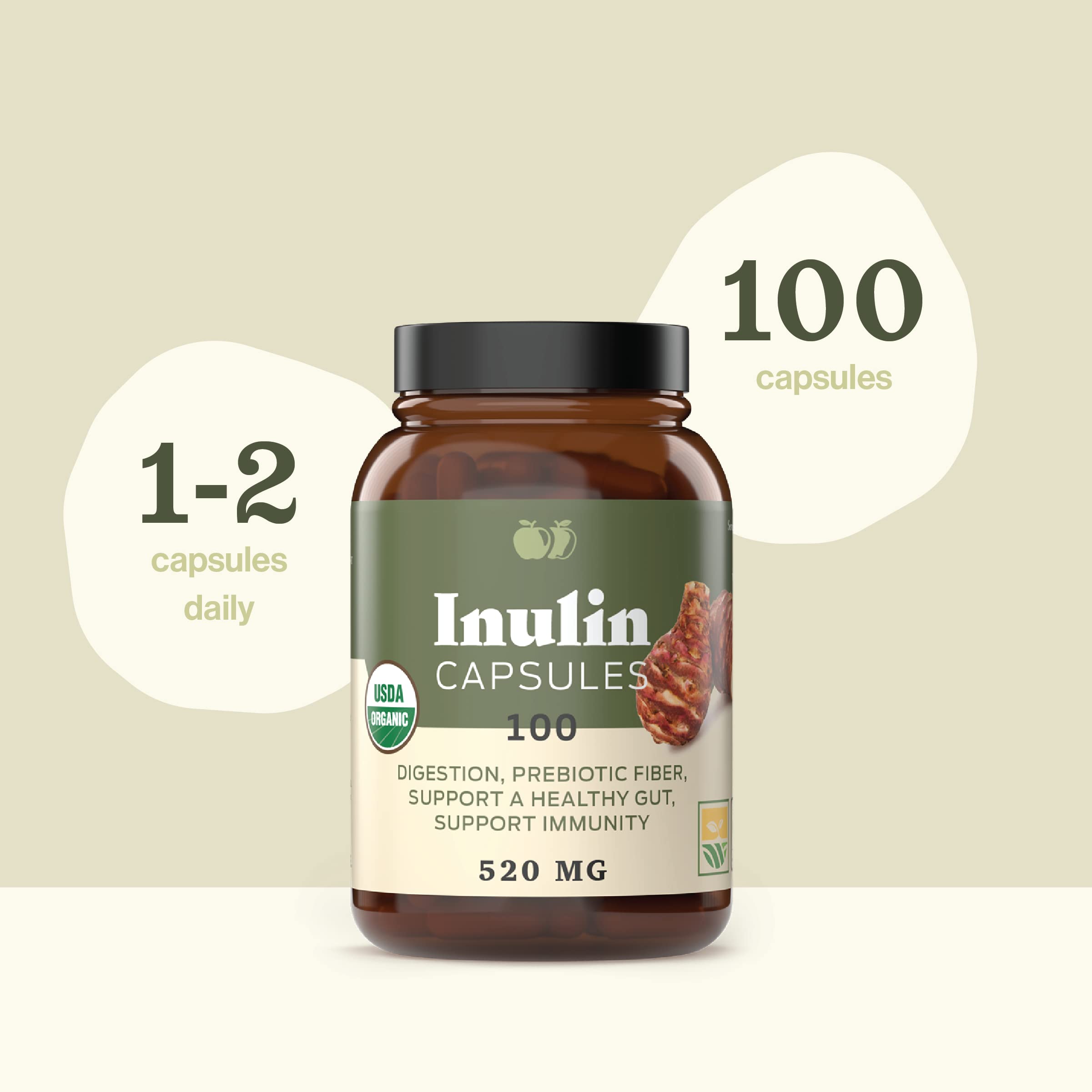 Complete Natural Products reseal cap, easy to keep capsules fresh.